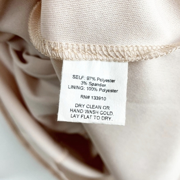 Show Me Your Mumu Harper Gown Dusty Blush Strapless Women’s Size XL - Picture 3 of 7